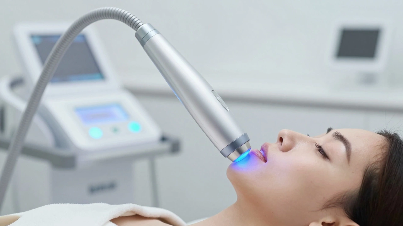 Современное косметологическое оборудование в клинике.